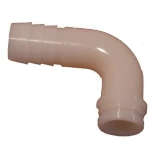 Polmac - 70403632 - Hose Tail 90º 25mm Diameter For Fly Nut