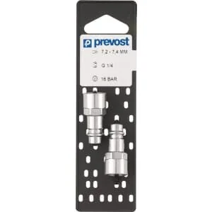 Prevost - ERP076103P002 - Prevost Push-In Nipple Male Thread BSP-1/2"