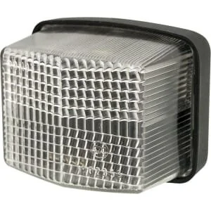 Promot - 1400690700 - Marker Light Square, 12/, White, Bolt On, 70x58mm