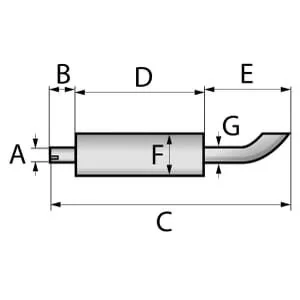 Raico - 539734N - Exhaust
