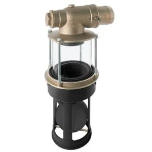 Riv - RIV41160 - Overflow Valve GOLD With Sight Glass