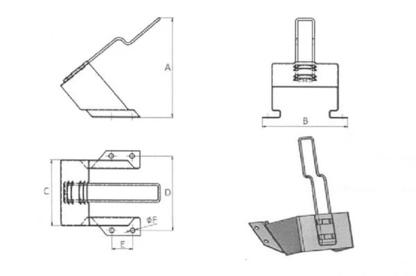 Schneider - 110336215 - Lower Leg Wedge Holder G 36