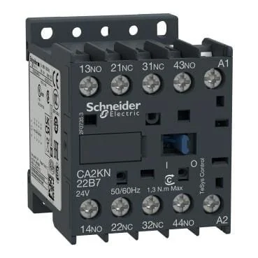 Schneider Electric - CA2KN22B7 - Auxiliary Contactor 2NO/2NC