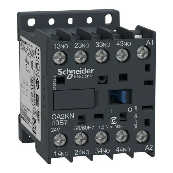 Schneider Electric - CA2KN40B7 - Auxiliary Contactor 4NO