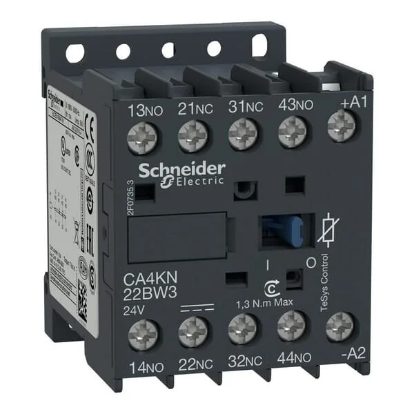 Schneider Electric - CA4KN22BW3 - Auxiliary Contactor 2NO/2NC