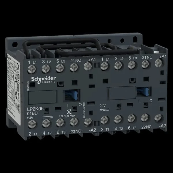 Schneider Electric - LP2K0601BD - Reversing Contactor 6A 2.2kW