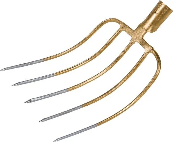 SHW - 54521 - Manure Fork Less Handle, 5 Prong 310x240mm
