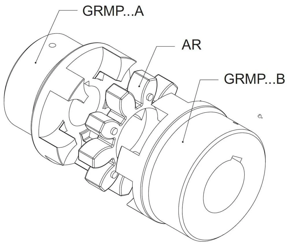 Sit - GRMP4860BF55 - Hub GG 48 B Diameter 55H7 Key 16