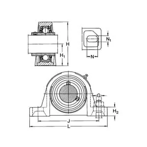 SKF - 7500SYJ516 - Bearing Housing