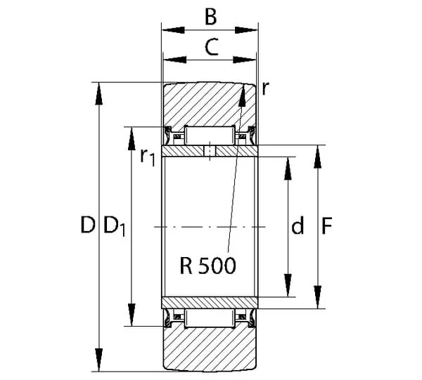 SKF - STO12 - Stud Type Track Roller