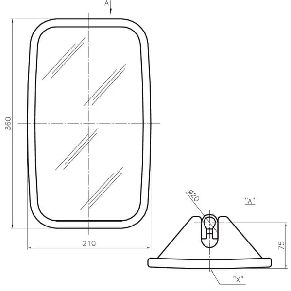 Smat Nord - 5790025 - Mirror