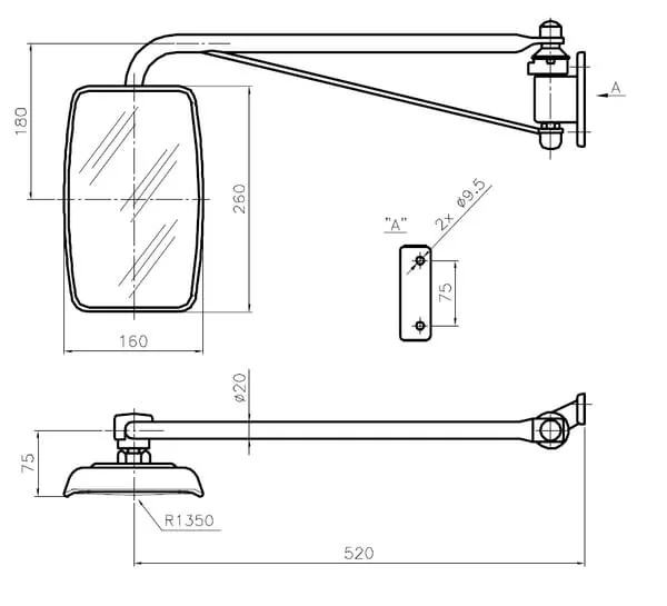 Smat Nord - 6390001 - Mirror Complete