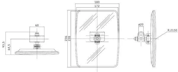 Smat Nord - 6480025 - Mirror