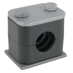 Stauff - RS114ZPP - Stauff Pipe Clamp Complete Heavy C1 14 mm PP
