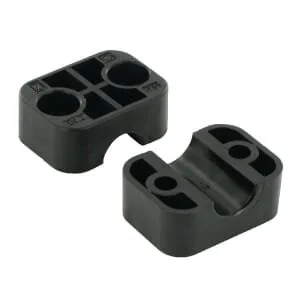 Stauff - RS911214PAG - Clamp Black Smooth A2 14mm