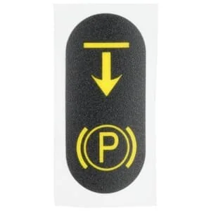 Stiga - 1143637000 - Parking Brake Decal