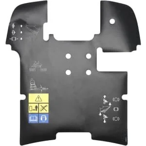 Stiga - 1143691813 - Floor Mat Label Villa