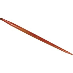 Strautmann - 23501500ET - Loader Tine, Straight, Star Section 45x1020mm, Pointed Tip With Mm Nut, Red
