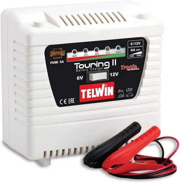Telwin - 807591 - Battery Charger Touring 11 6/12V