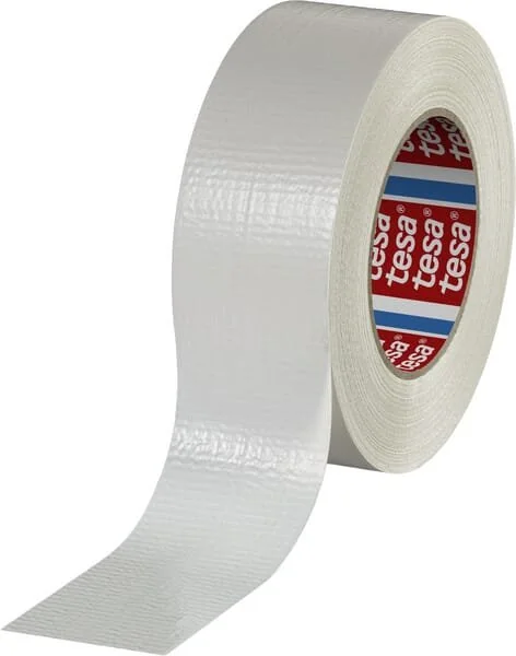 Tesa - T604620000600 - Heavy Duty PCR Ducttape 50m x 50mm White