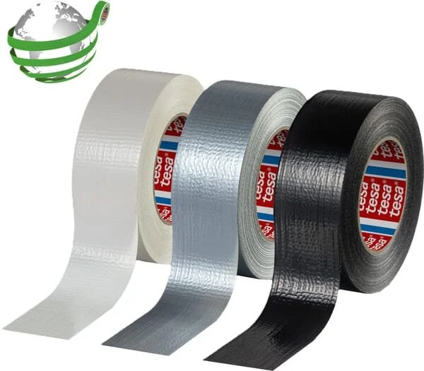 Tesa - T604620000600 - Heavy Duty PCR Ducttape 50m x 50mm White