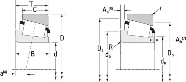 Timken - 6535P - Outer Ring Tapered Bearing