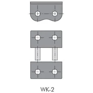 Tsubaki - RS10B1SWK2 - Connection Link With Clip WK-2