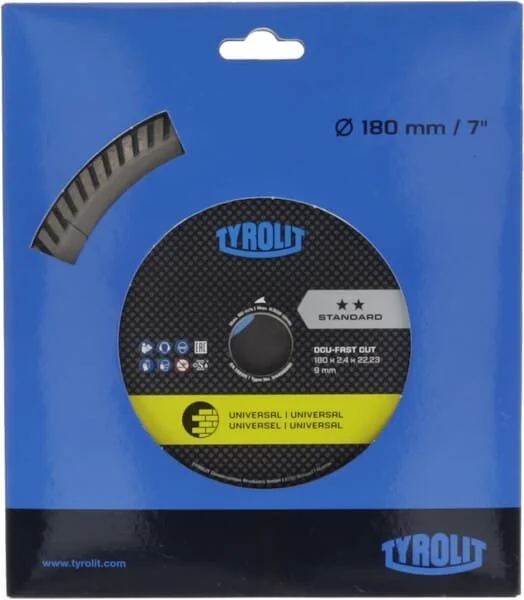 Tyrolit - 34499992 - Cutting Disc DCUS1 180mm