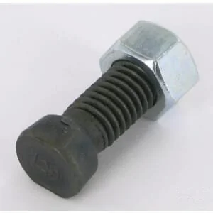 Unbranded - 12UNC40C2F - Plough Bolt+Nut 1/2x40 12.9