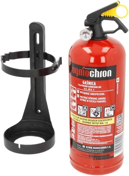 Unbranded - 1332100012 - Fire Extinguisher 2kg 55a 233b C Powder