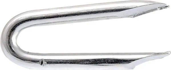 Unbranded - 1545182525 - Double Point Staple Zinc Plated, 2.5x25mm