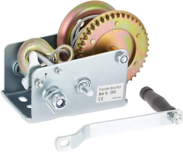 Unbranded - 1567491200 - Winch Puller With Hand Crank, 1250kg