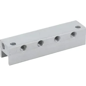 Unbranded - 3700MFD04X - Manifold Block 4-Way 5/16 UNF