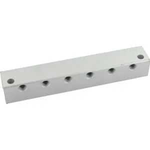 Unbranded - 3700MFD06X - Manifold Block 6-Way 5/16 UNF