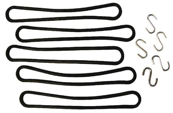 Unbranded - 4546300 - Rubber Loop 240mm 5x With S Hook