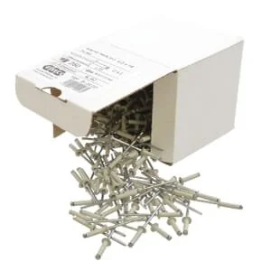 Unbranded - 486497 - 250 Rivets, White