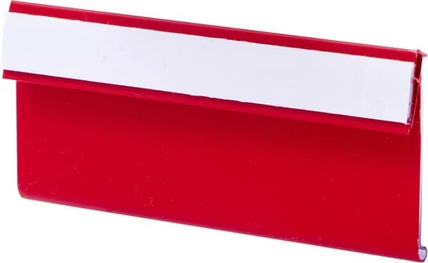 Unbranded - 51600004 - Price Rail 12mm 100x39 Red