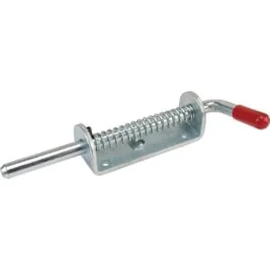 Unbranded - 841001 - Spring-Loaded Bolt, Zinc 12mm
