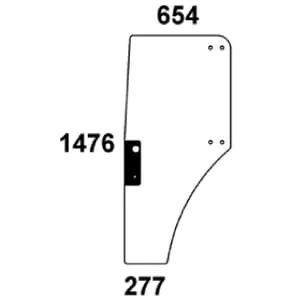 Unbranded - ER047314N - Door Glass