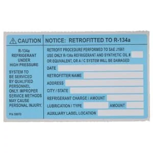 Unbranded - KL070011 - Sticker Mandatory Sign Retrofit Label