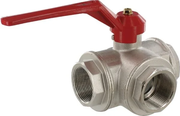 Unbranded - KS3112T - Ball valve 3 way T 11/2" bi/bi - 8017685000647