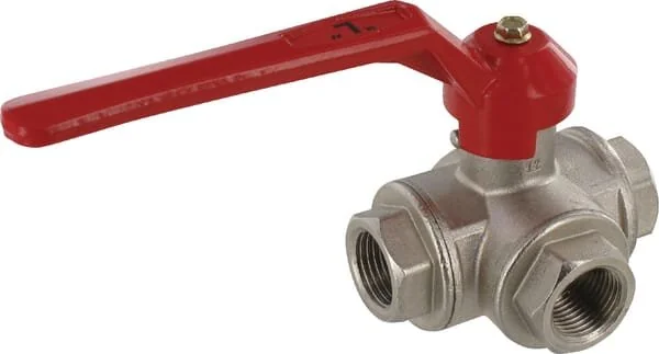 Unbranded - KS312L - Ball Valve L IT/IT 3-Way