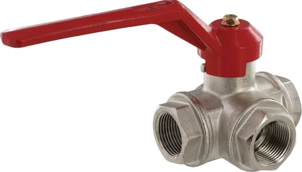 Unbranded - KS31T - 3-way ball valve T 1" bi/bi - 8017685000623