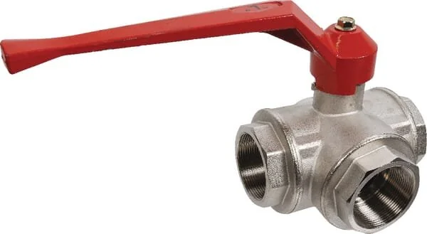 Unbranded - KS32L - 3-way ball valve L 2" bi/bi - 8017685000739
