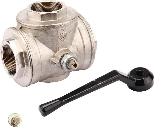 Unbranded - KS32T - 3-way ball valve T 2" bi/bi - 8017685000654