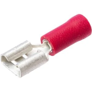 Unbranded - LA9235P001 - Terminal Blade Female, Red, 0.5-1mm²