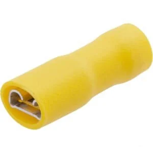 Unbranded - LA9380P001 - Terminal Blade Female, Yellow, 4-6mm²
