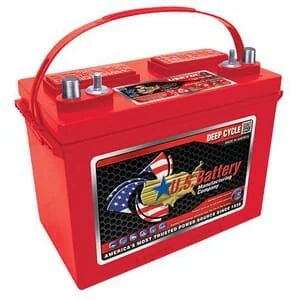 Unbranded - PB12115 - Leisure Battery 12V - 105Ah/C20, Deep Cycle Wet, U.S. Battery