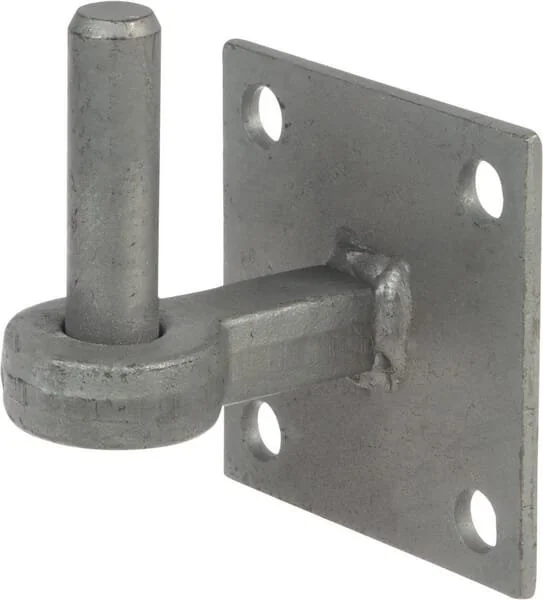 Unbranded - TO8254A - Gate Hook 4 inches Plate 3/4 inches-Diameter Pin