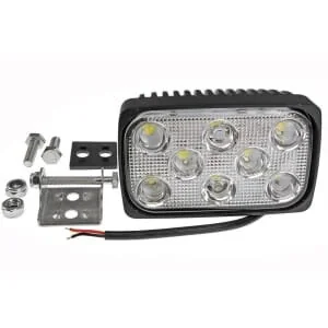 Vapormatic - VLC6113 - Work Light LED, 5W, 2560lm, Rectangular, 12/24V, Transparent, 8 LEDs